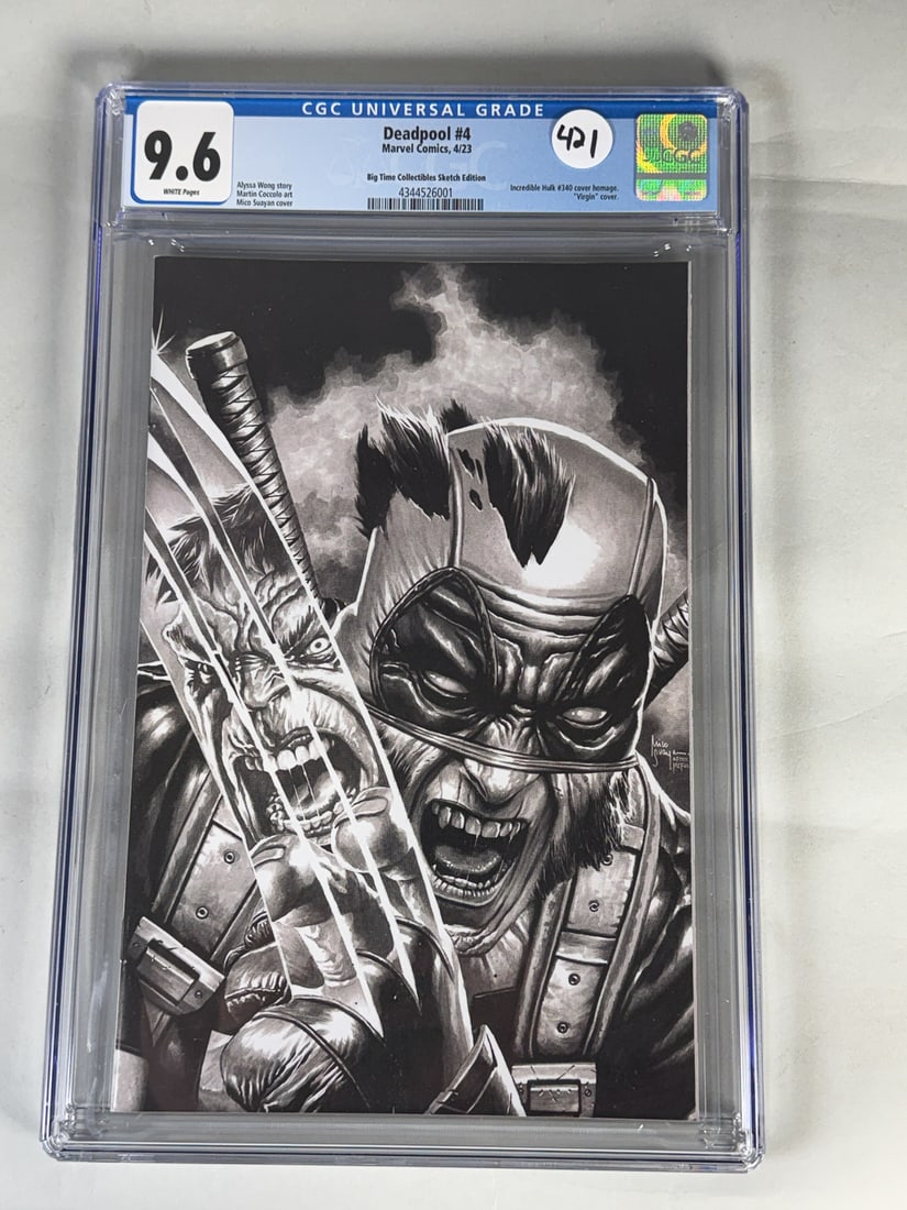 CGC GRADED COMIC DEADPOOL #4: CGC GRADED COMIC DEADPOOL #4