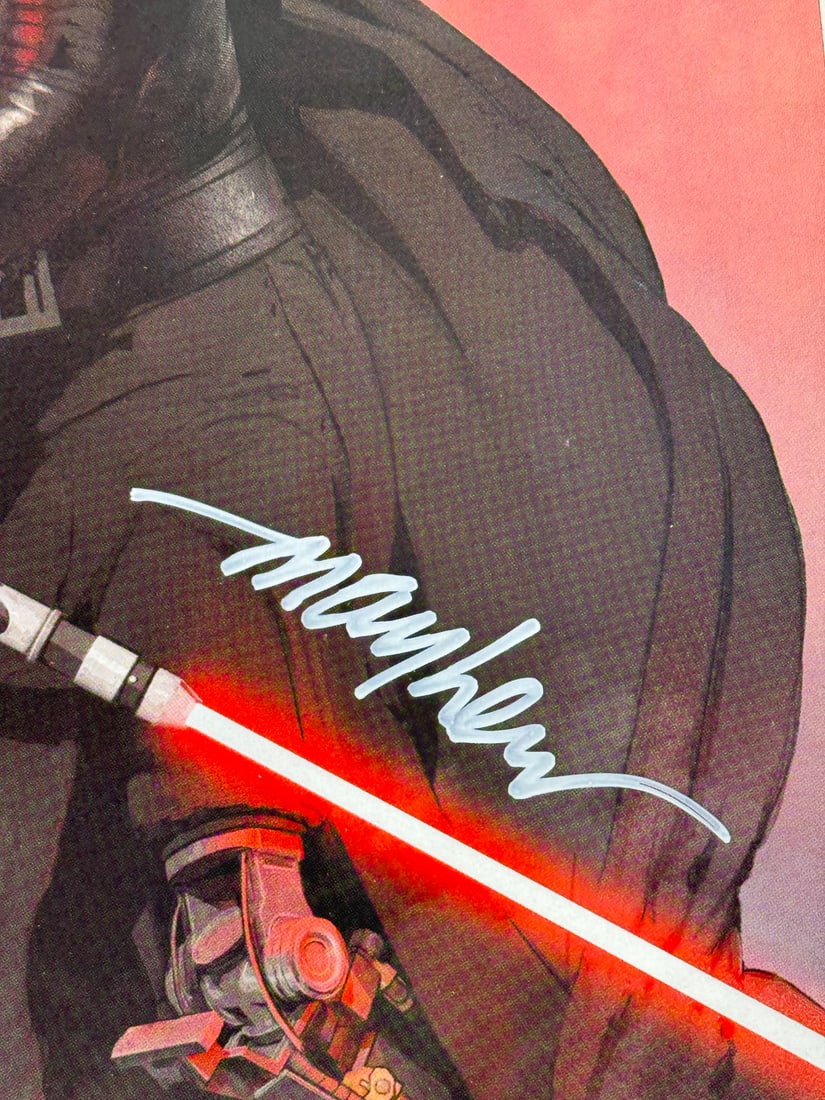 SIGNED COMIC BOOK STAR WARS HIDDEN EMPIRE #1 - 2