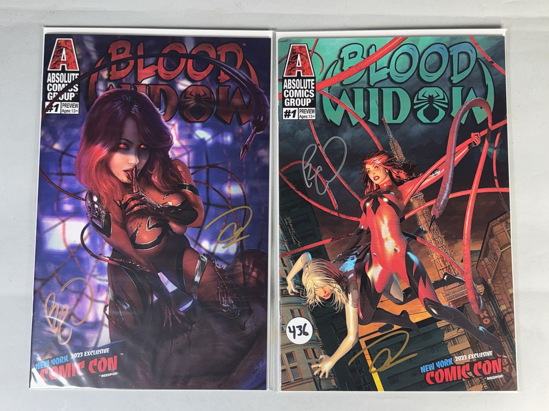 SIGNED COMIC BOOK 2 BLOOD WILLOW (COMICCON) #1 EXCLUSIVE: SIGNED COMIC BOOK 2 BLOOD WILLOW (COMICCON) #1 EXCLUSIVE