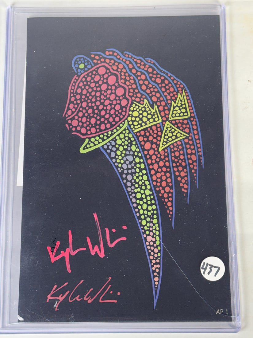 SIGNED COMIC BOOK KYLE WILLIS API (1 of 3)