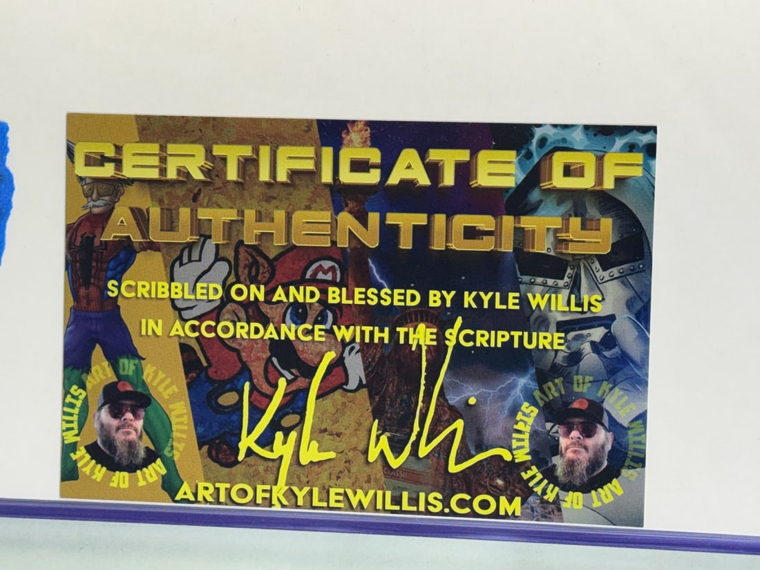 SIGNED COMIC BOOK KYLE WILLIS - 3