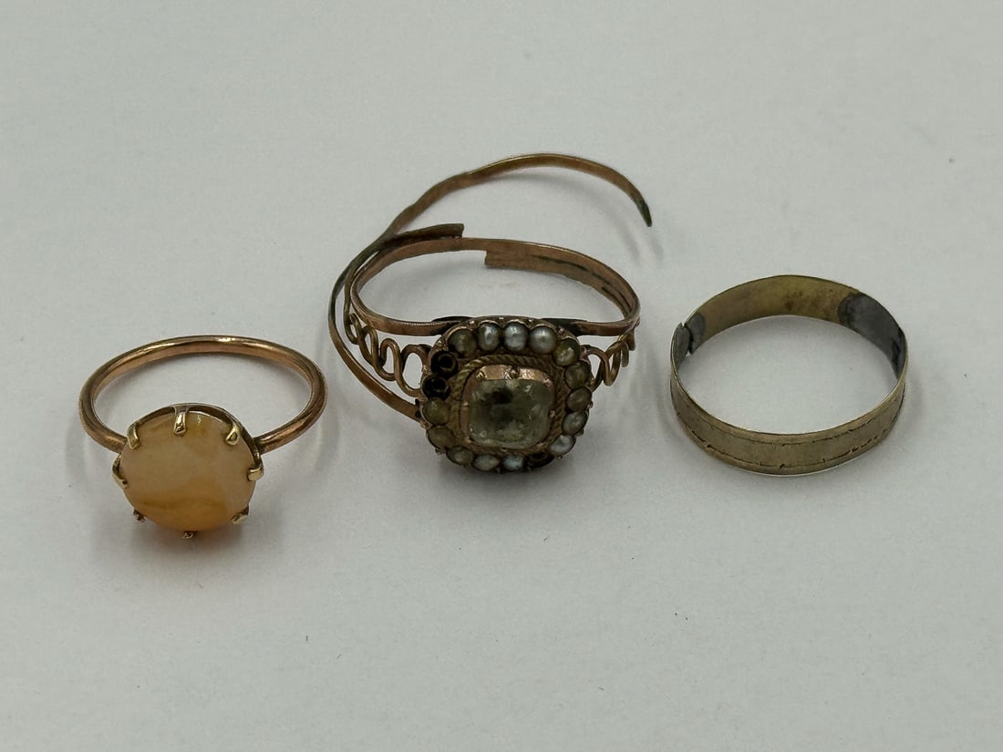 3 10K GOLD RINGS, 5 GRAMS (1 of 4)