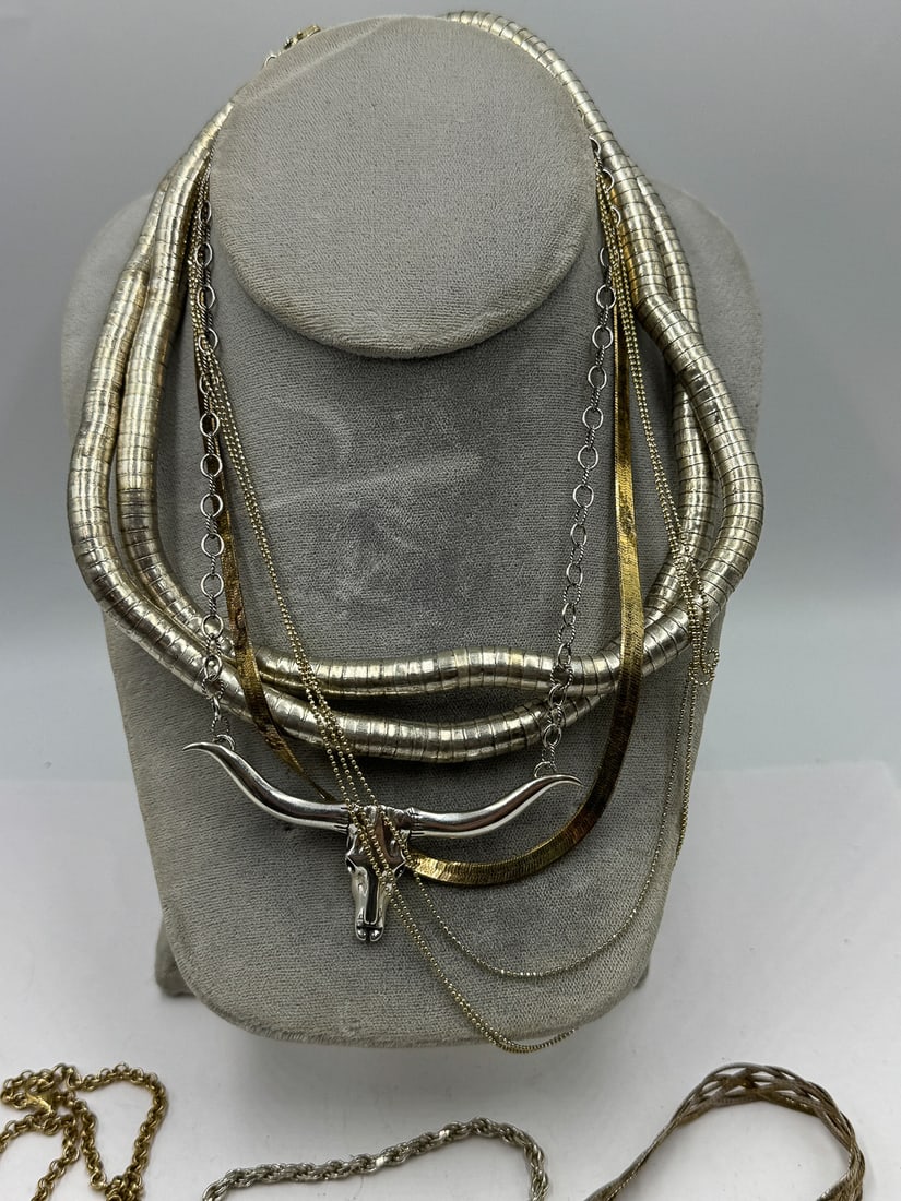 STERLING SILVER BRACELETS AND NECKLACES - 2