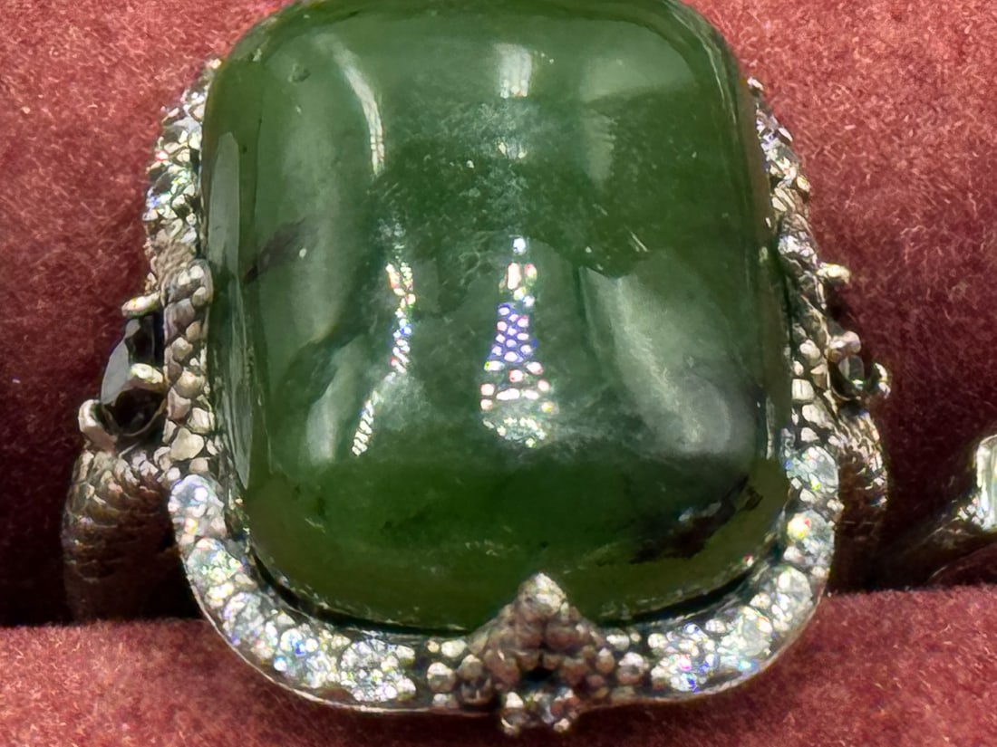 STERLING SILVER GEMSTONE BLING RINGS - 4