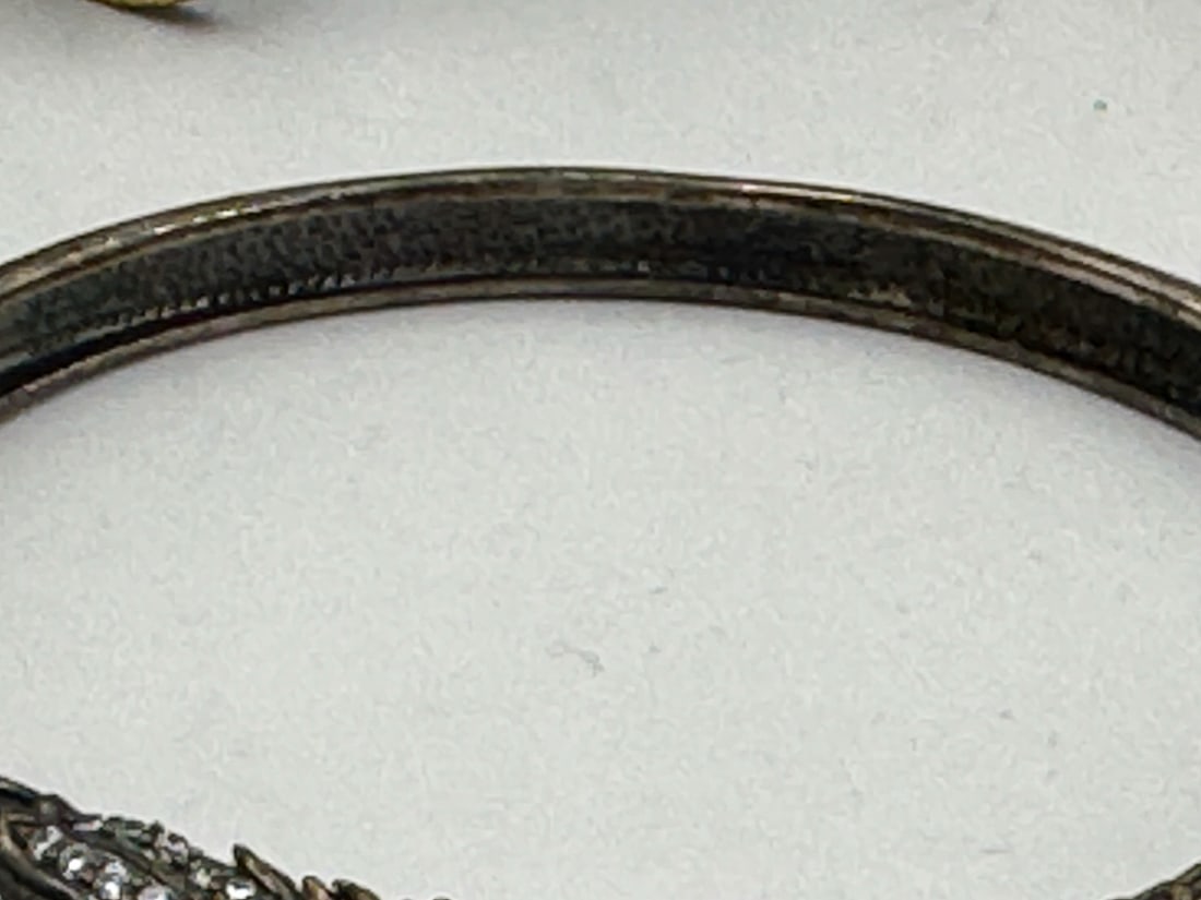 HARDSTONE BANGLE BRACELETS, TURQOUISE, ETC. - 6