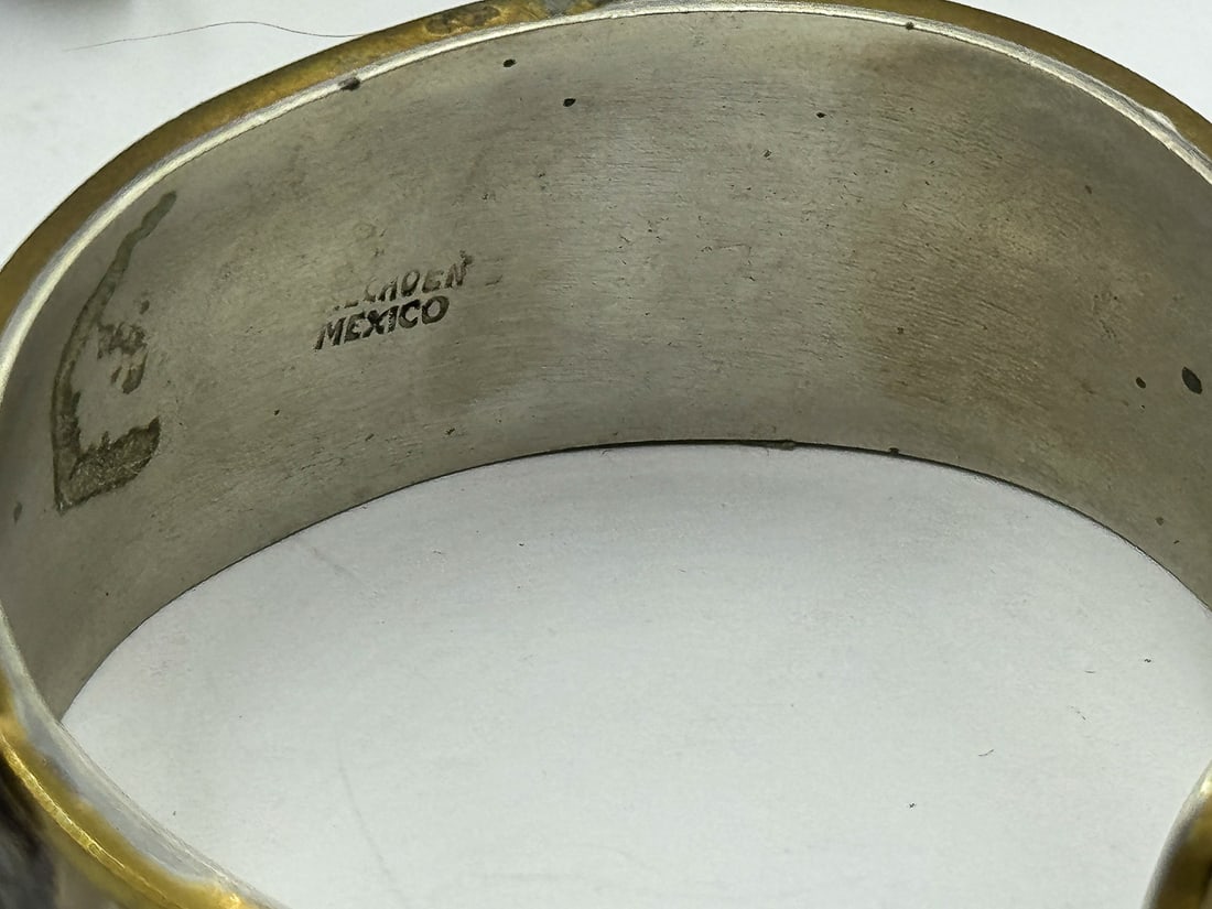 HARDSTONE BANGLE BRACELETS, TURQOUISE, ETC. - 8