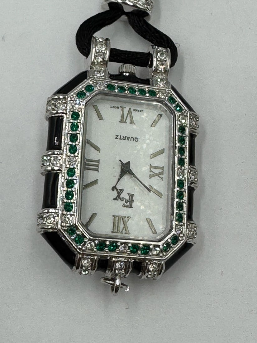 2 HEIDE DAUS TIME PIECE NECKLACES - 3