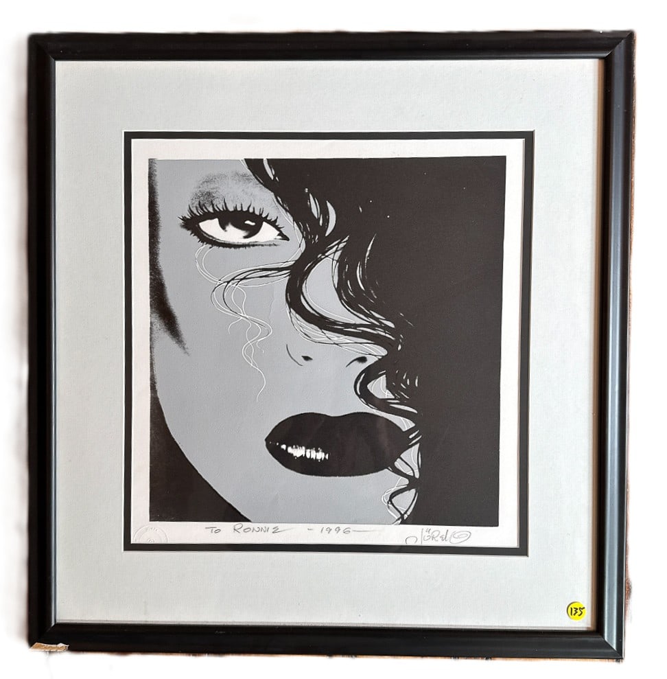JOREL" JUREK ZAMOYSKI (Polish/AmerIcan 1949-2025)1996 SCREEN PRINT, 25.5" X 27 (1 of 6)