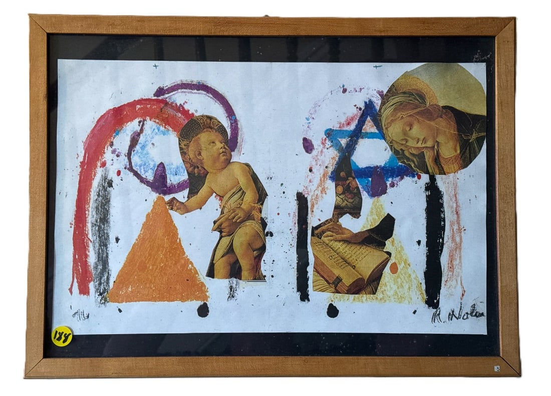 R. NOLIN MIXED MEDIA 16"X 14" OVERALL (1 of 4)
