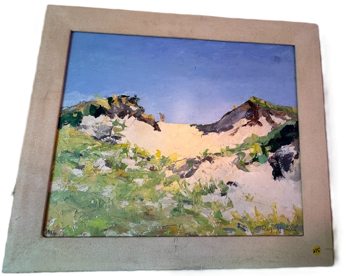 RAY NOLIN PROVINCETOWN LANDSCAPE WITH DUNES 10"X 12" (1 of 6)