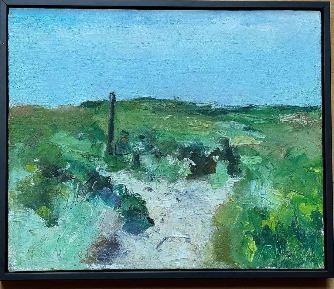 RAY NOLIN PROVINCTOWN LANDSCAPE WITH DUNES 10"X12" (1 of 5)
