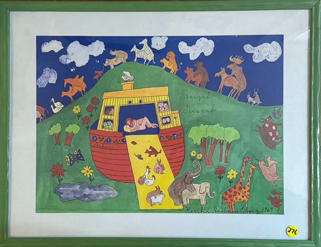 Noah's Ark,The NationalSex Forum " Kerstin (Apelman) OBERG 22" X 16: Noah's Ark,The NationalSex Forum " Kerstin (Apelman) OBERG 22" X 16