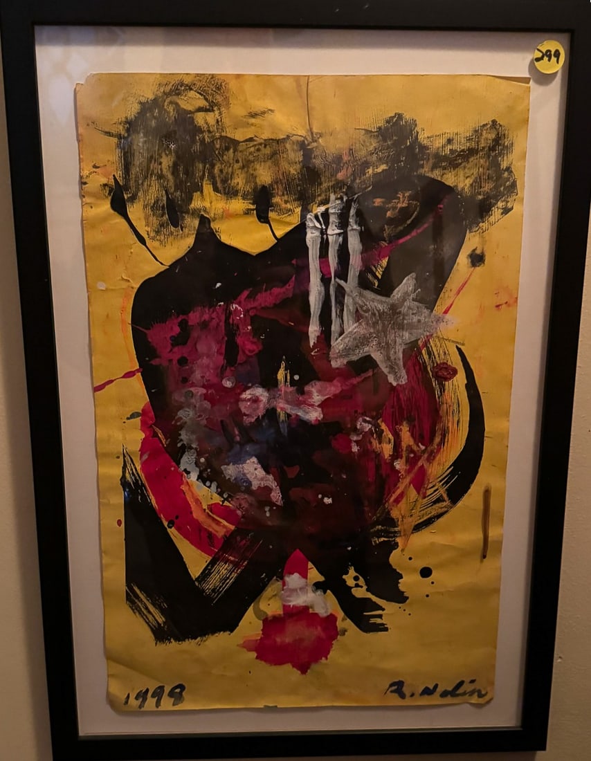 RAY NOLIN "1998" 18" X 14": RAY NOLIN "1998" 18" X 14"