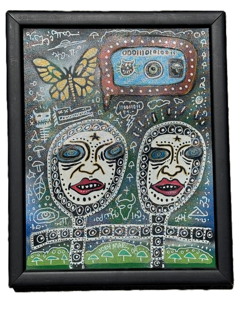 JOEY MARS "METAMORPHOSIS OF CAT E PI", 12.5" X 15.5": JOEY MARS "METAMORPHOSIS OF CAT E PI", 12.5" X 15.5"