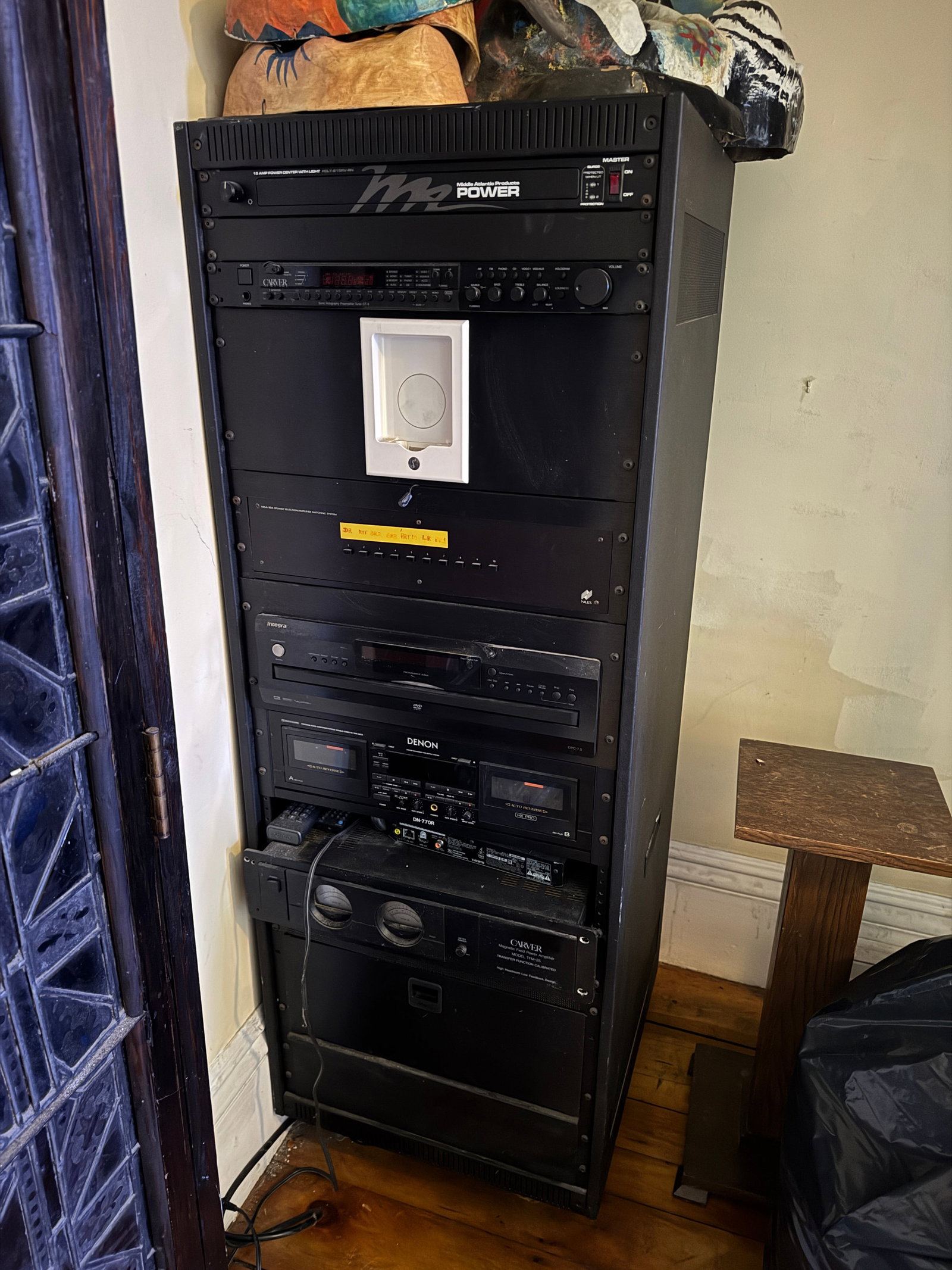 CARVER STEREO RACK SYSTEM (1 of 7)