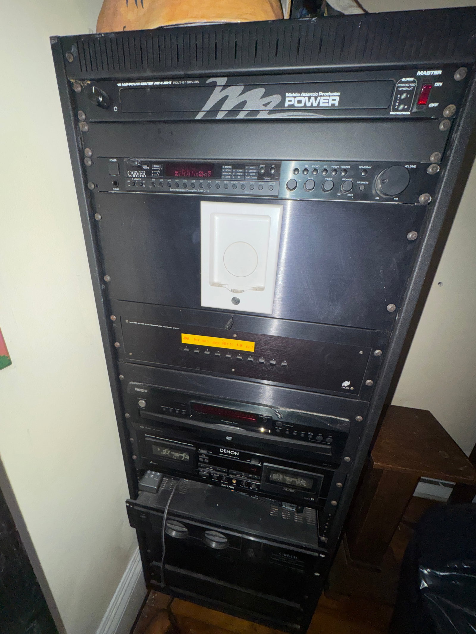 CARVER STEREO RACK SYSTEM - 4