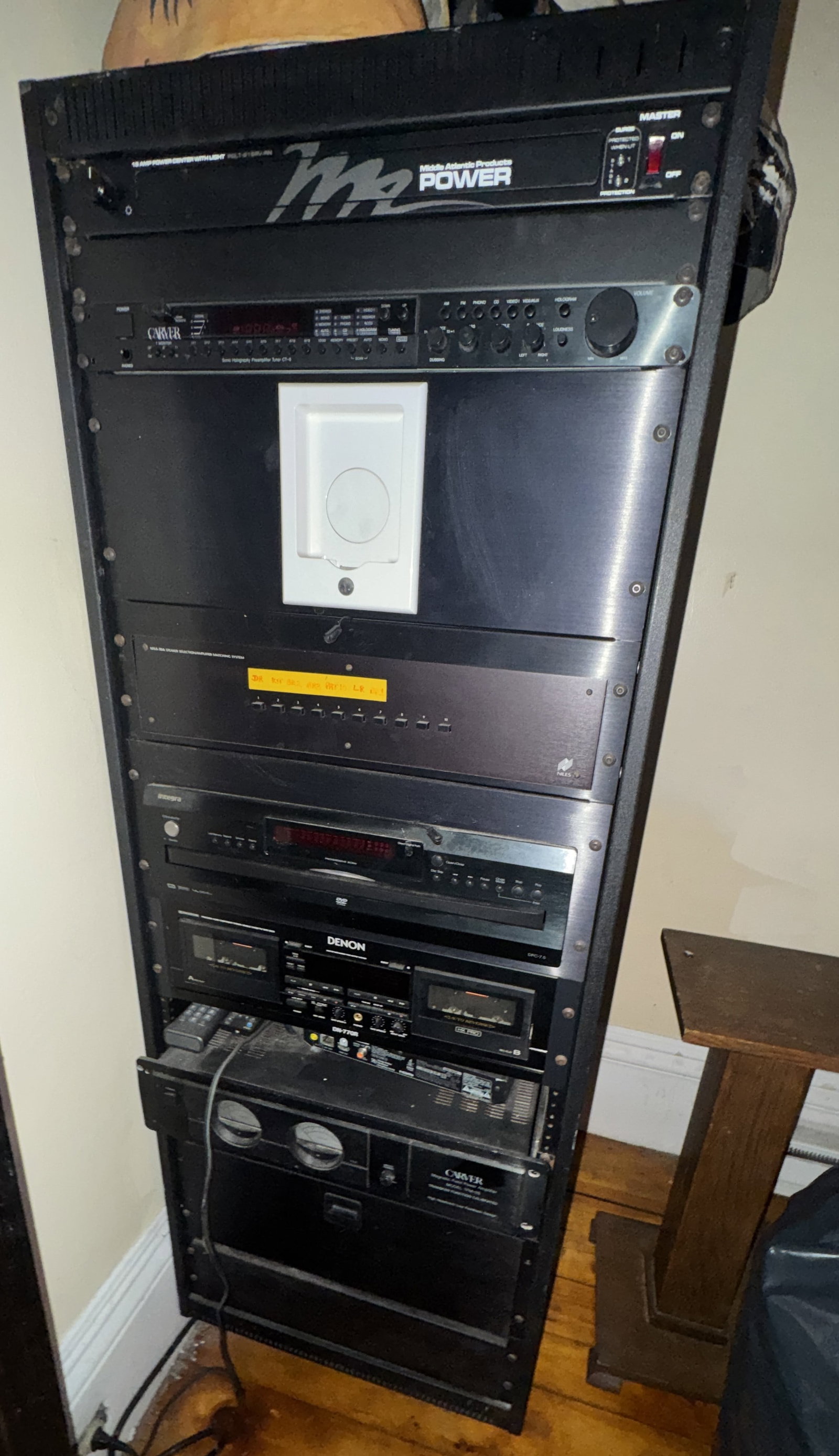 CARVER STEREO RACK SYSTEM - 5