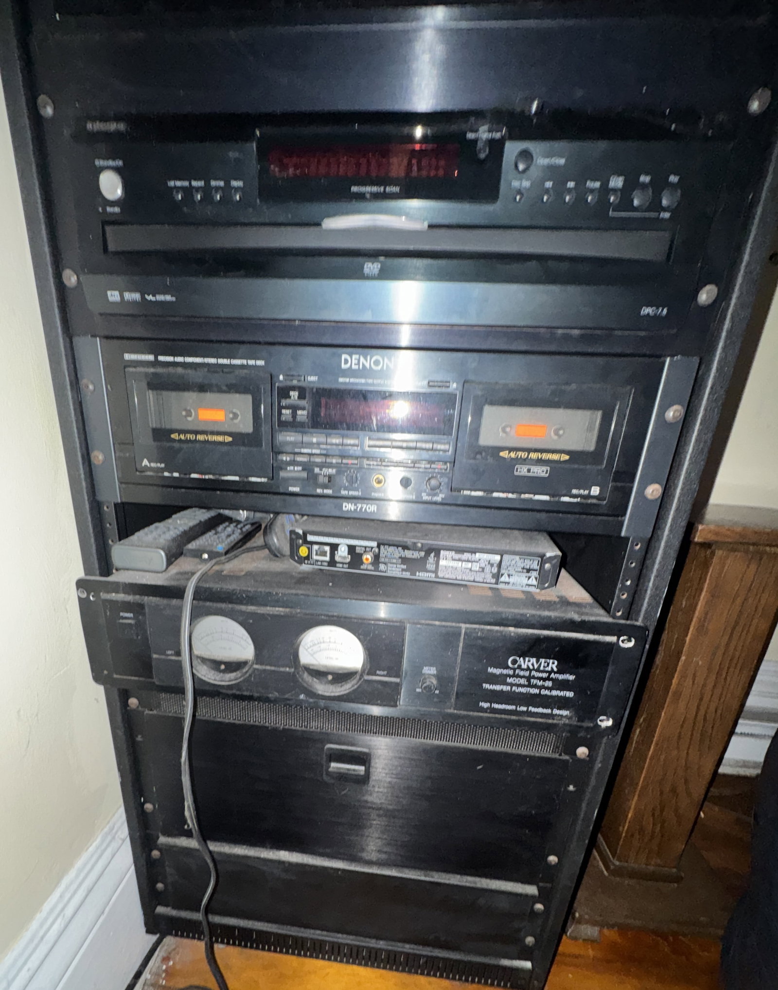 CARVER STEREO RACK SYSTEM - 6