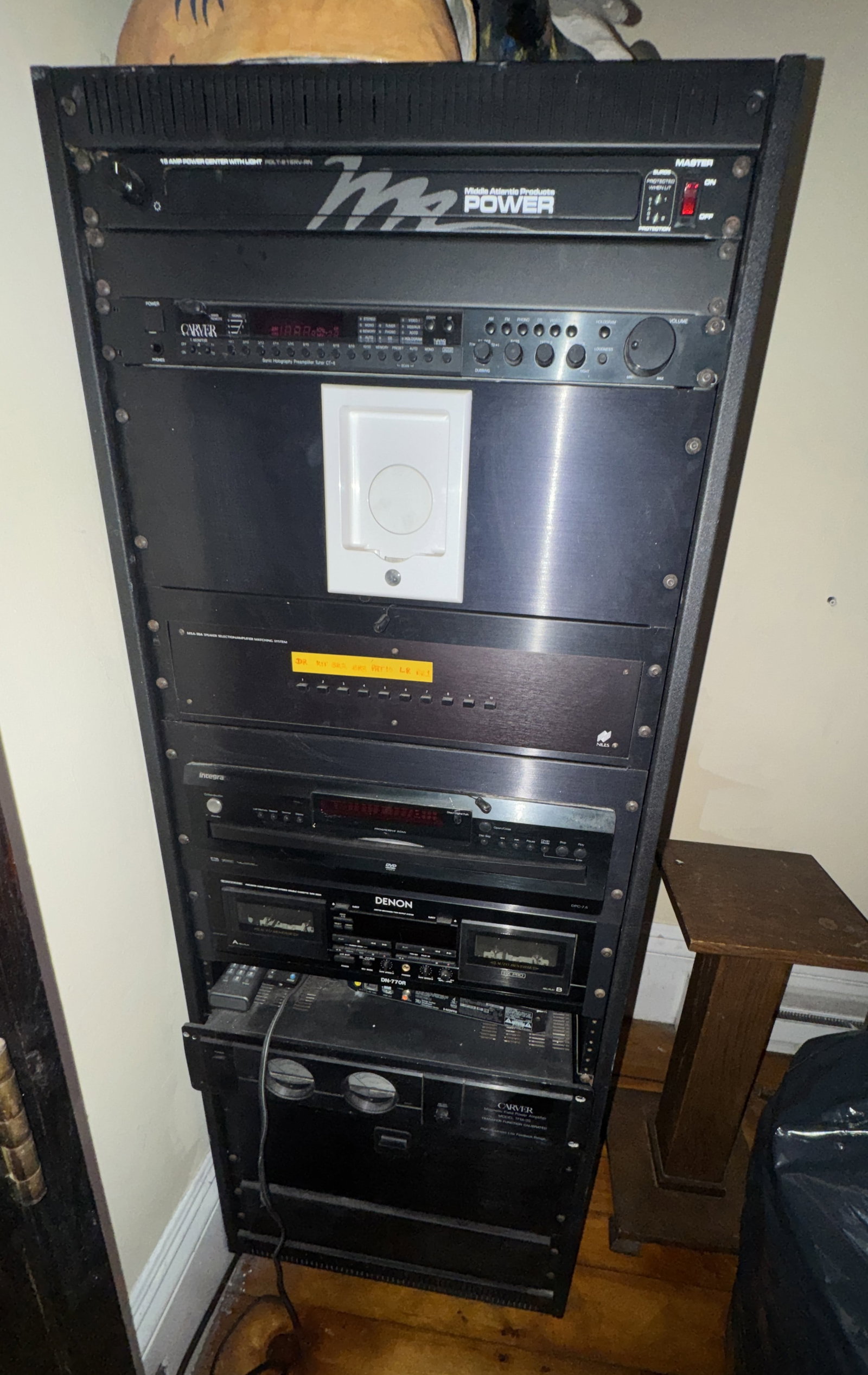 CARVER STEREO RACK SYSTEM - 7