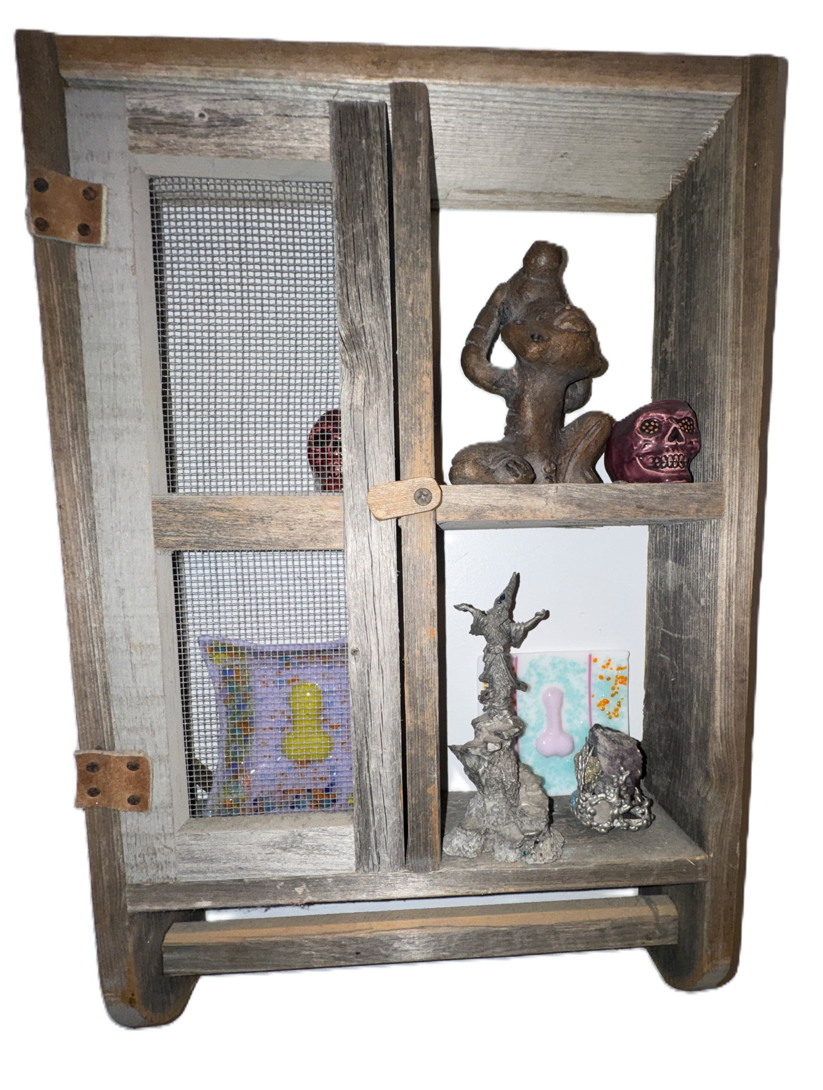 2 RUSTIC CABINETS, SALOON - 3