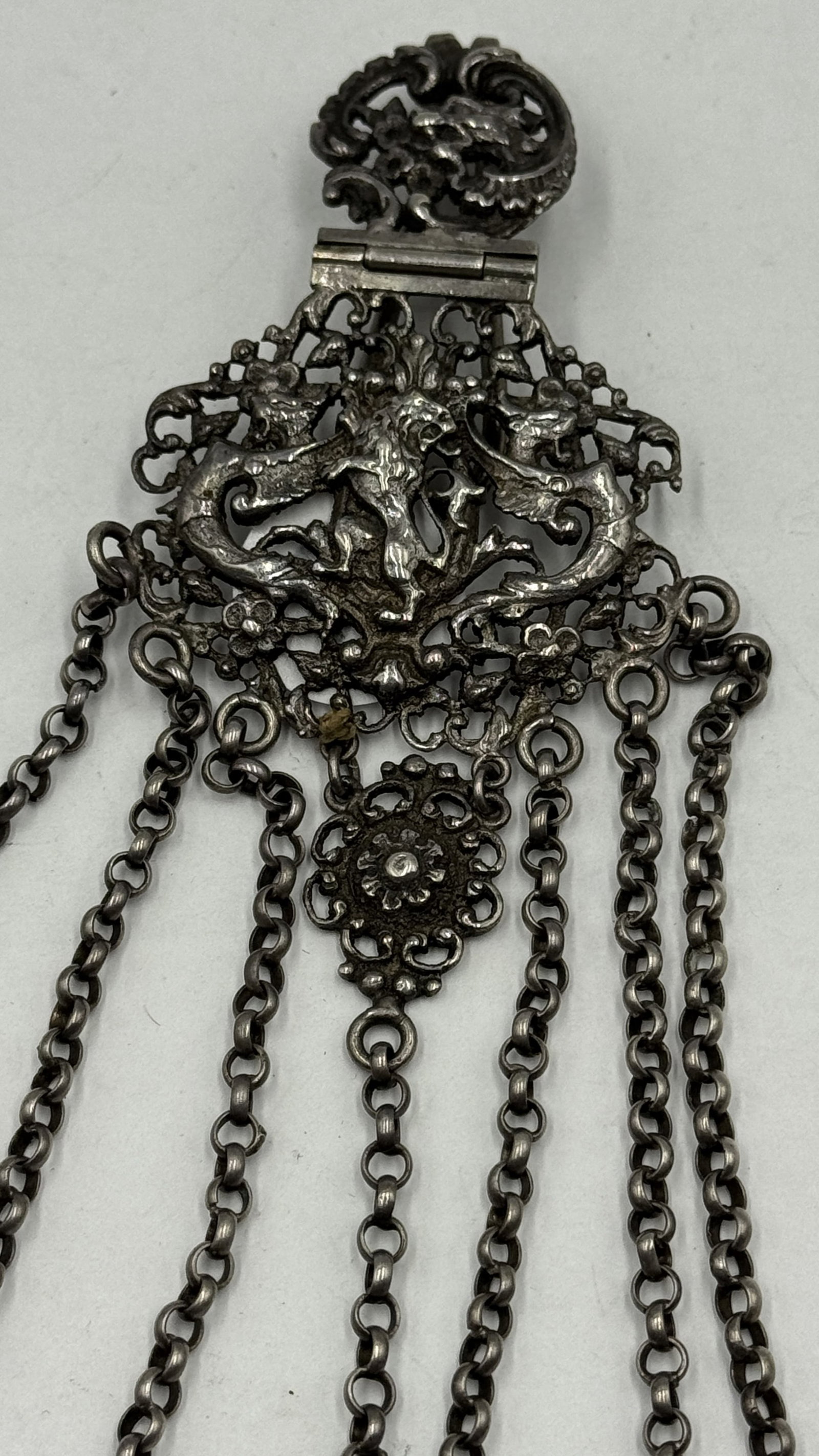 SILVER CHATELAINE - 4