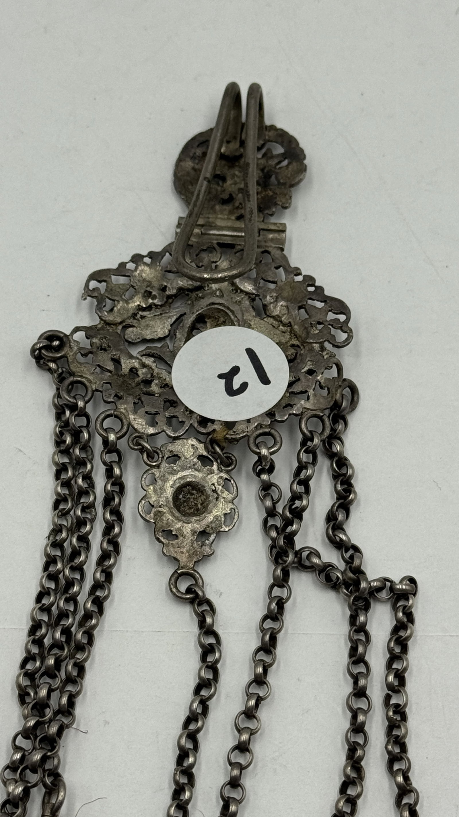 SILVER CHATELAINE - 5