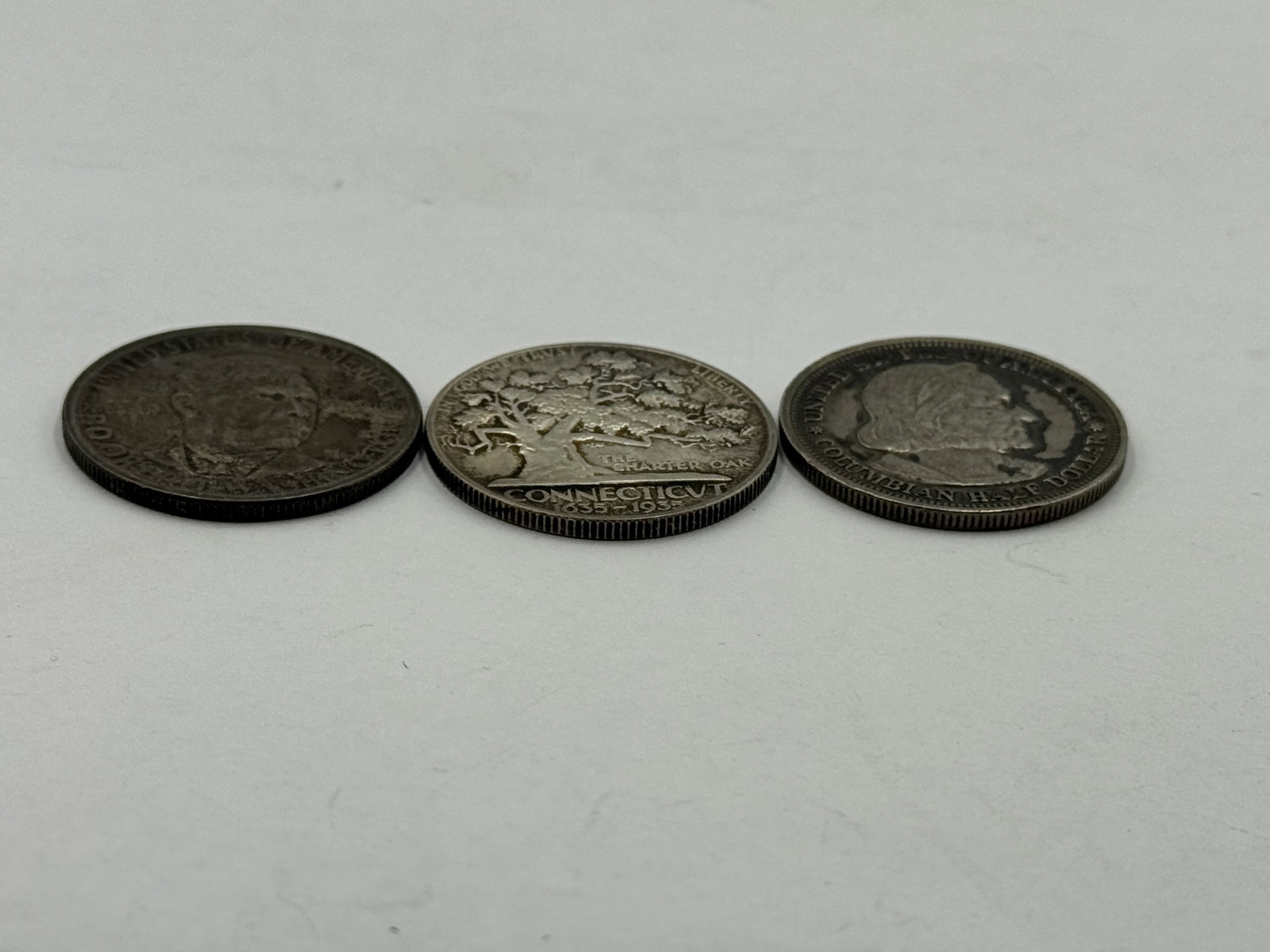 3 COMMEMORATIVE HALF DOLLARS - 5