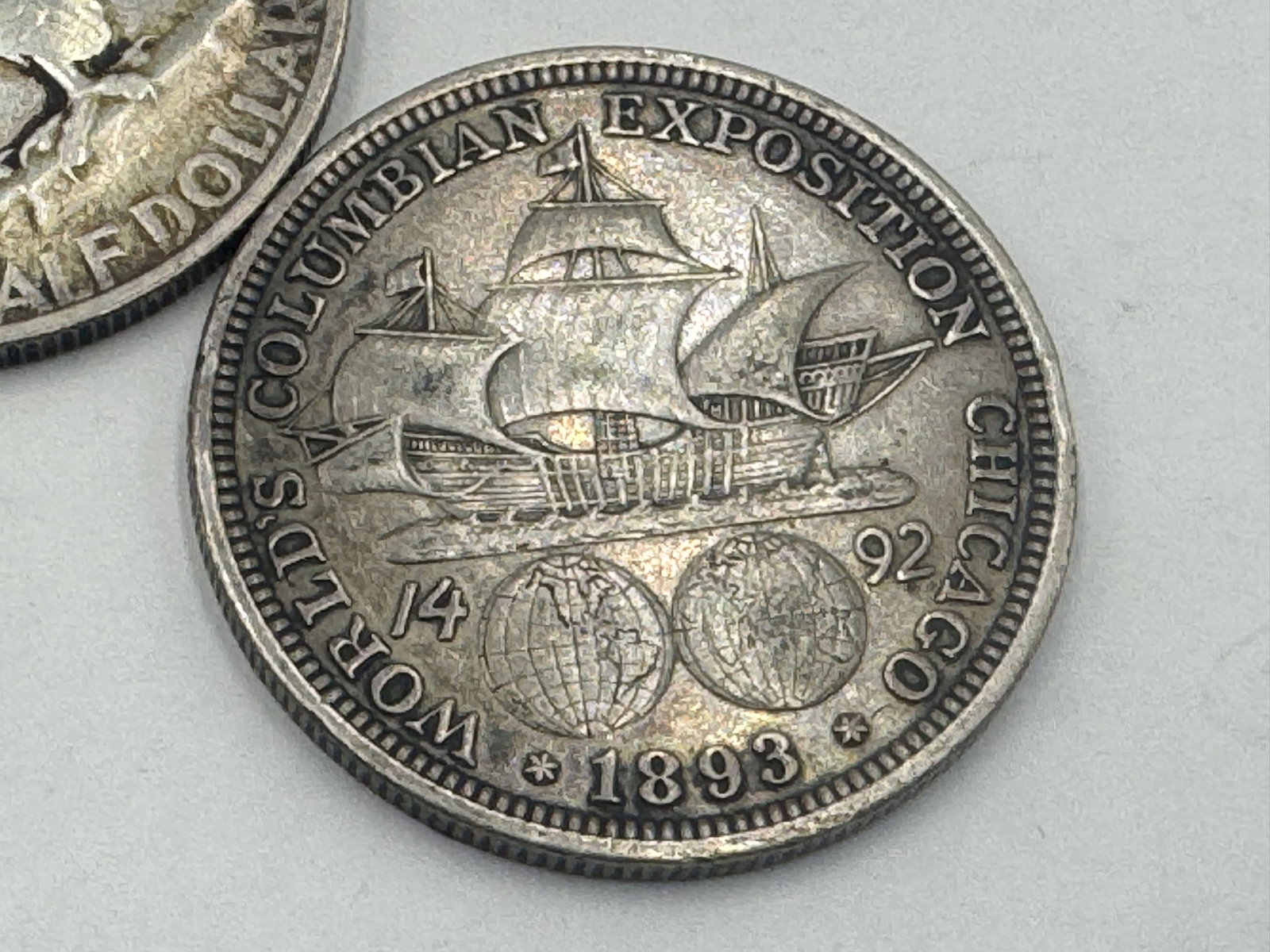 3 COMMEMORATIVE HALF DOLLARS - 8