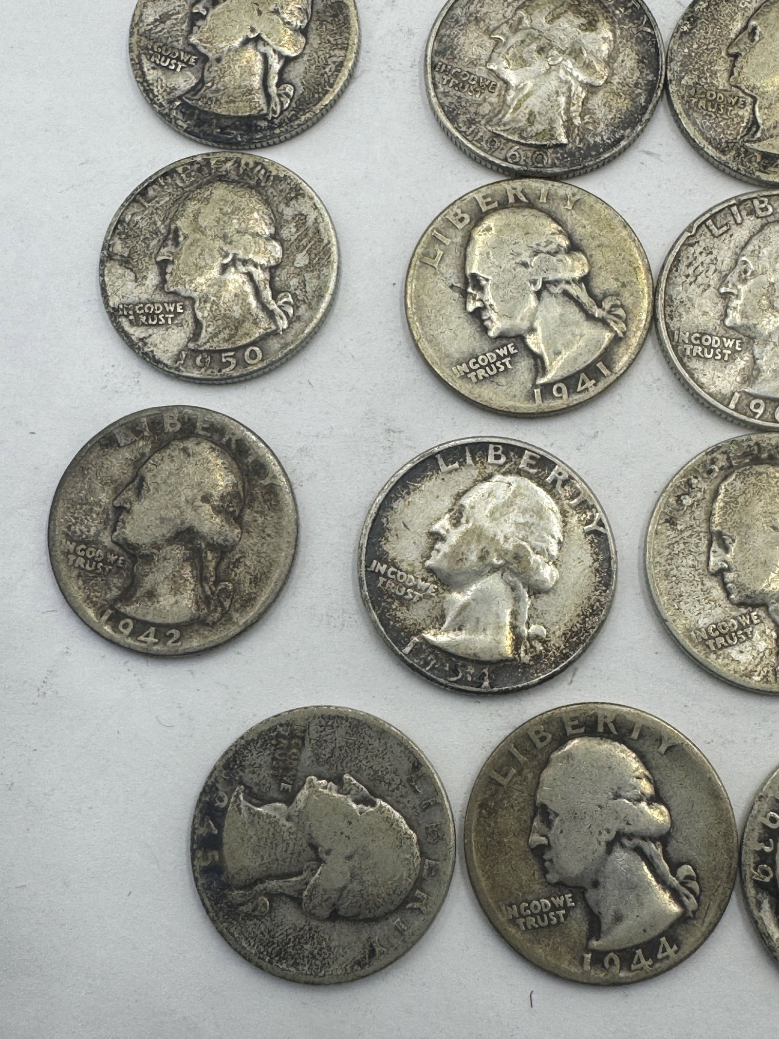 29 SILVER US QUARTERS - 4