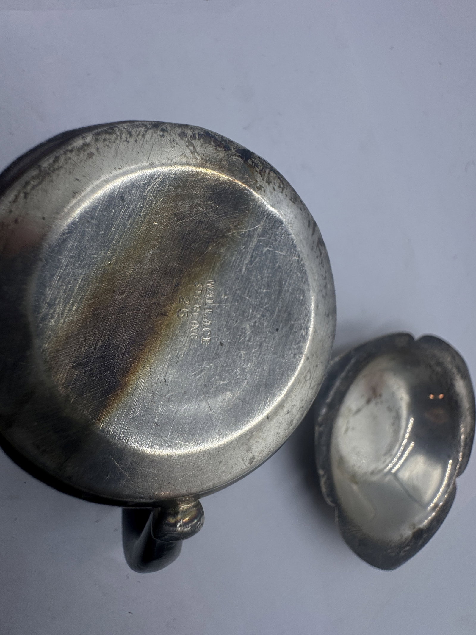 SILVER CUP AND DISH - 4