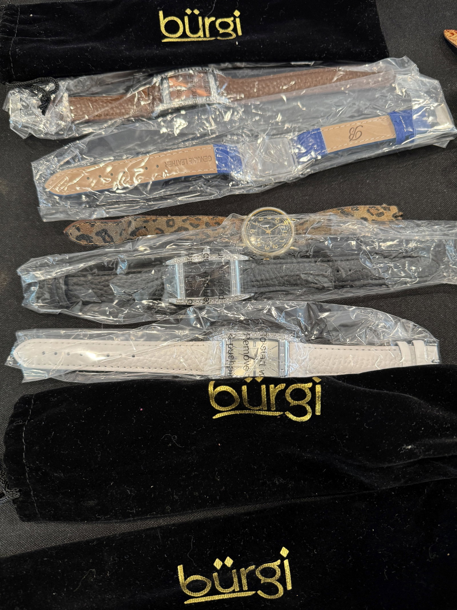 LARGE LOT FLASHY WRISTWATCHES - 2