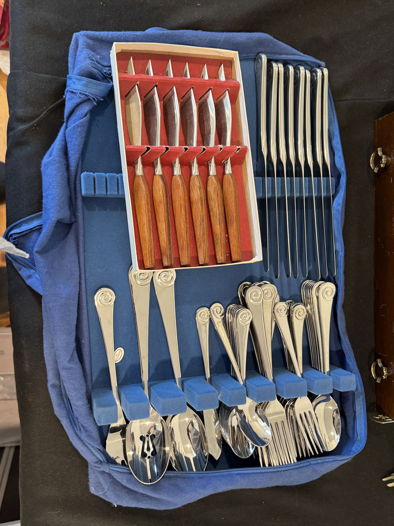 2 SETS STAINLESS STEEL MCM FLATWARE - 2