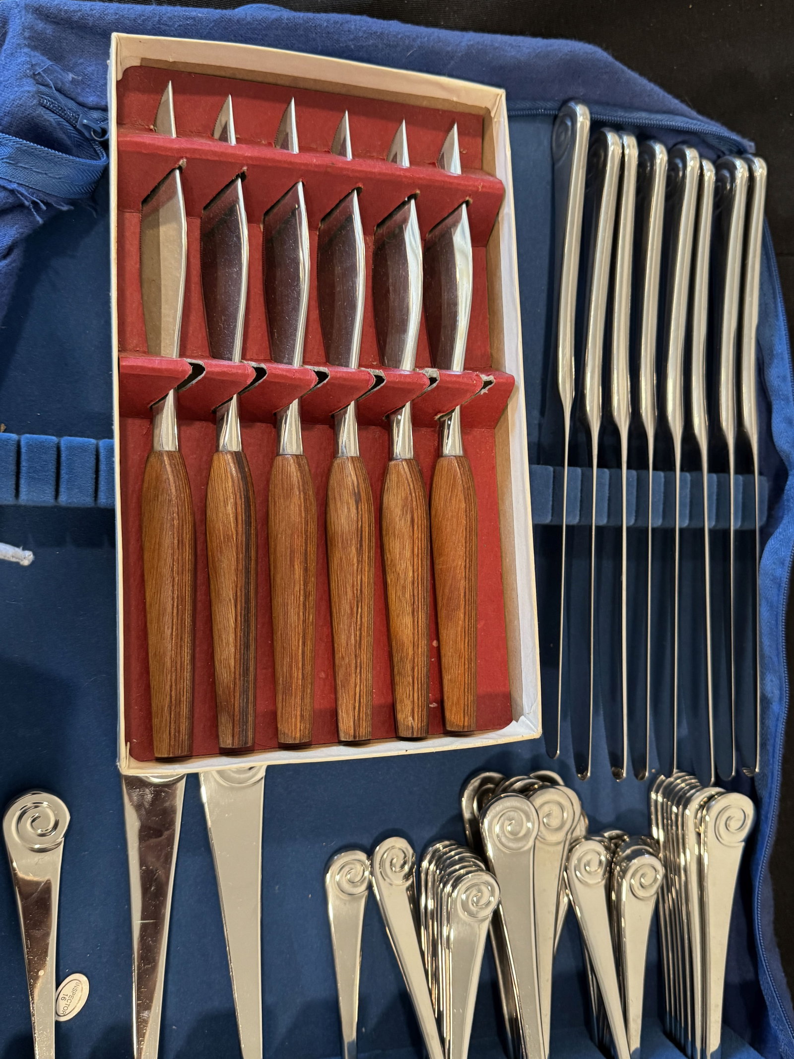 2 SETS STAINLESS STEEL MCM FLATWARE - 7