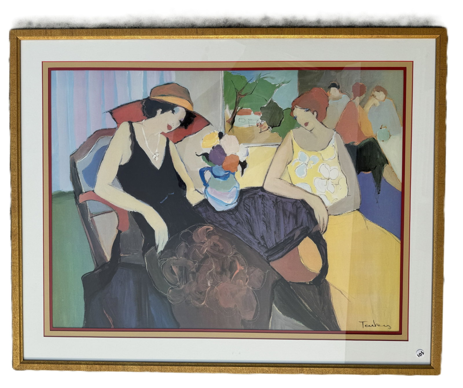 ITZCHAK TARKAY "THE RELATIONSHIP" SERIOGRAPH IN COLORS: ITZCHAK TARKAY "THE RELATIONSHIP" SERIOGRAPH IN COLORS