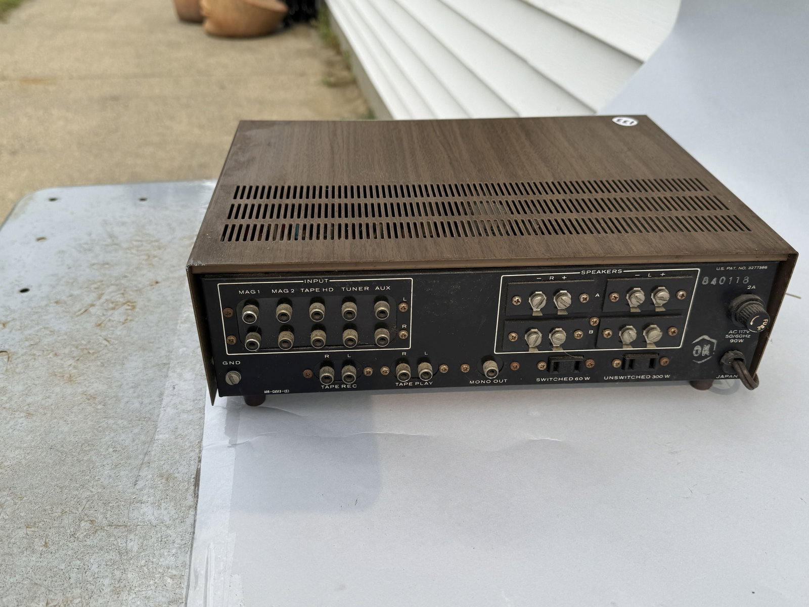 KENWOOD MODEL KA 2500 - 4
