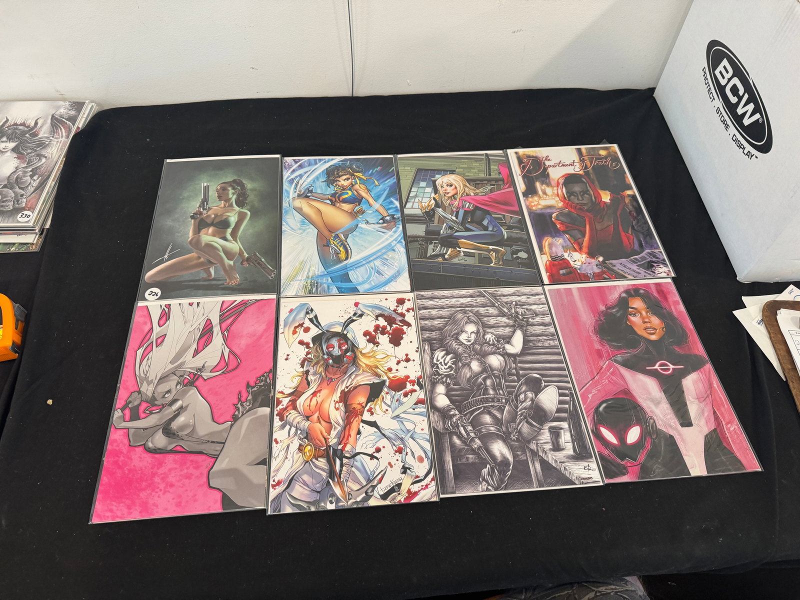8 VIRGIN COVER COMICS FEATURING WOMEN: 8 VIRGIN COVER COMICS FEATURING WOMEN