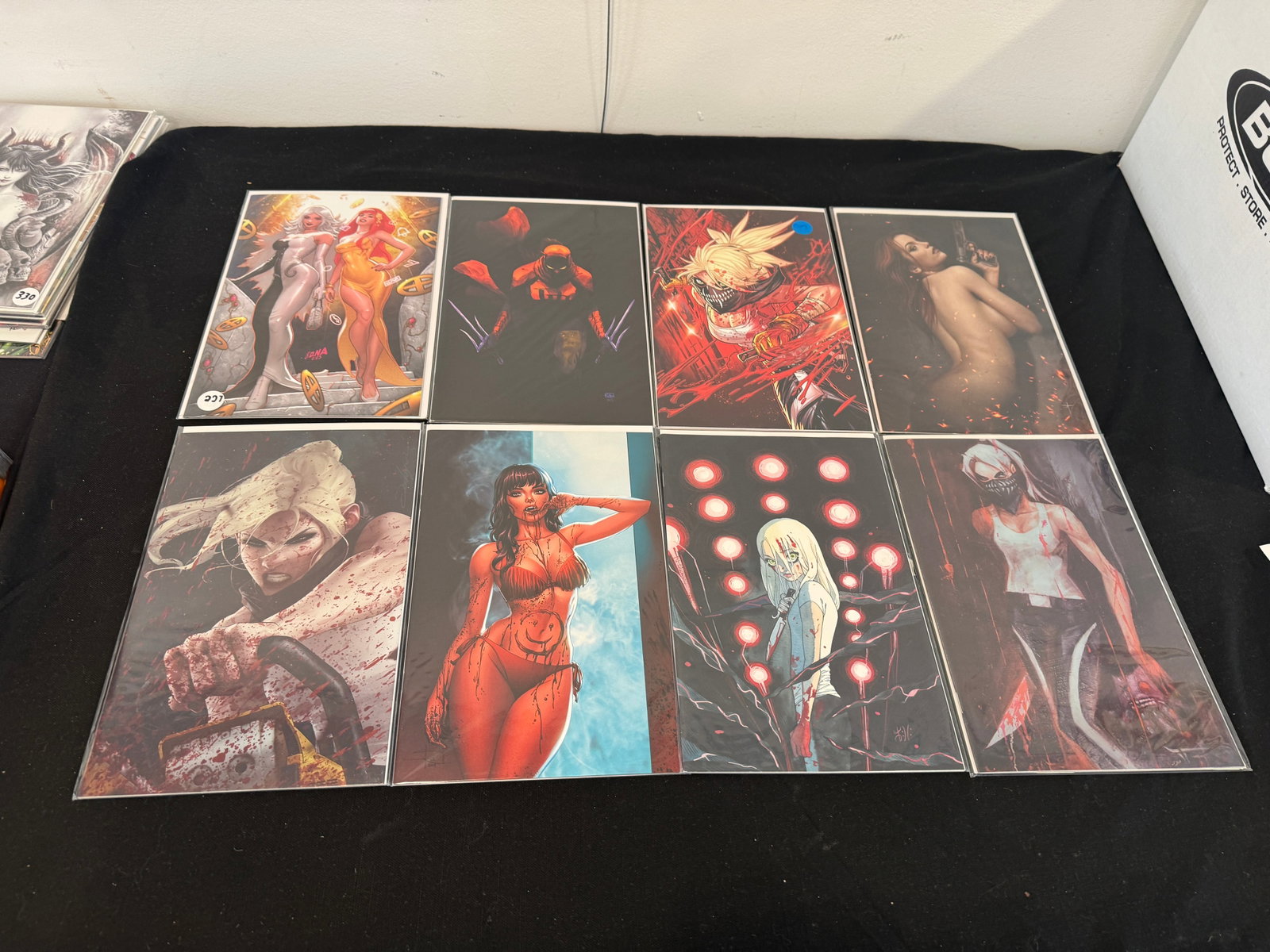 8 VIRGIN COVER COMICS FEATURING WOMEN: 8 VIRGIN COVER COMICS FEATURING WOMEN
