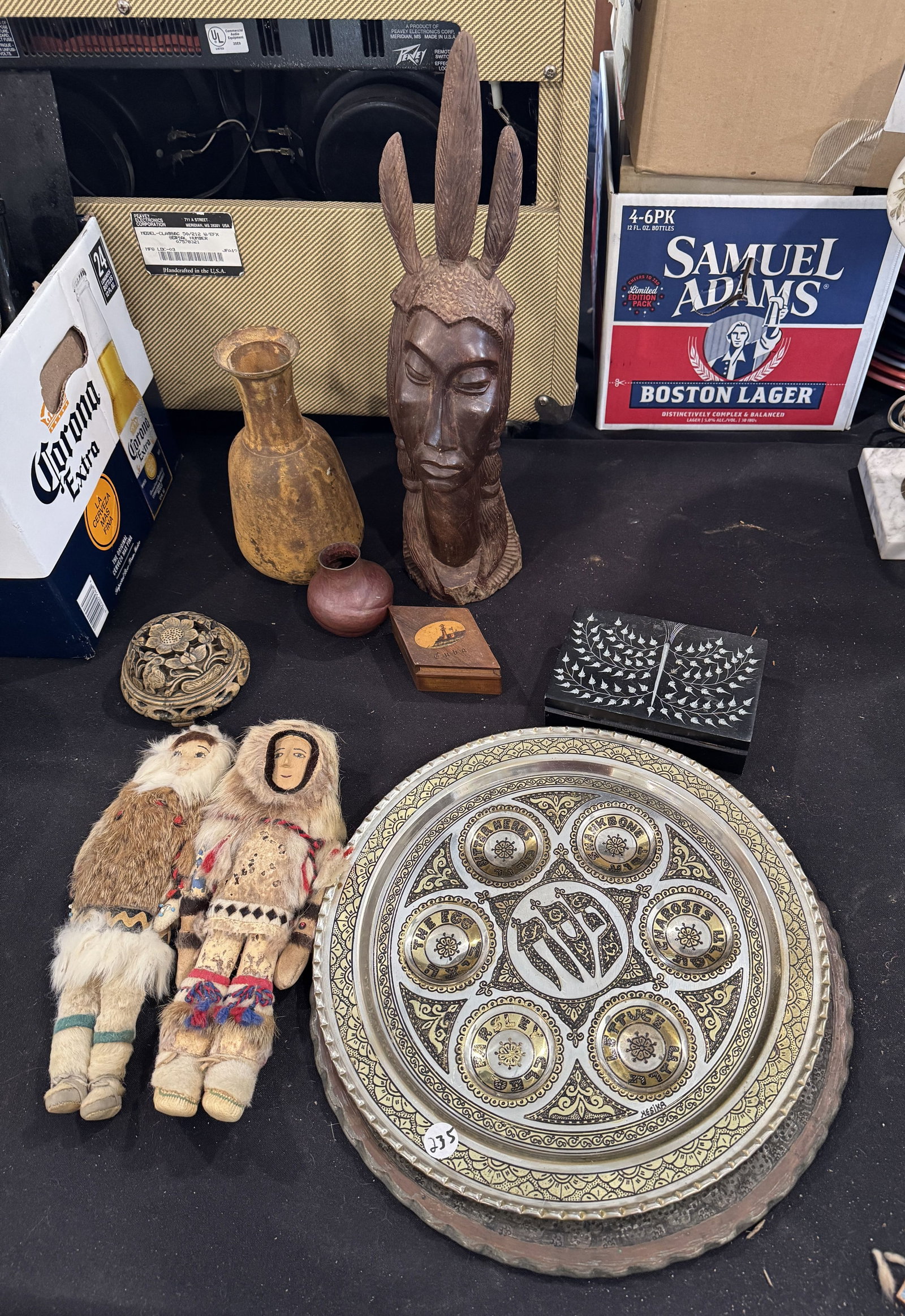 2 SKOOKUM DOLLS AND A GROUPING OF INTERNATIONAL ITEMS (1 of 7)
