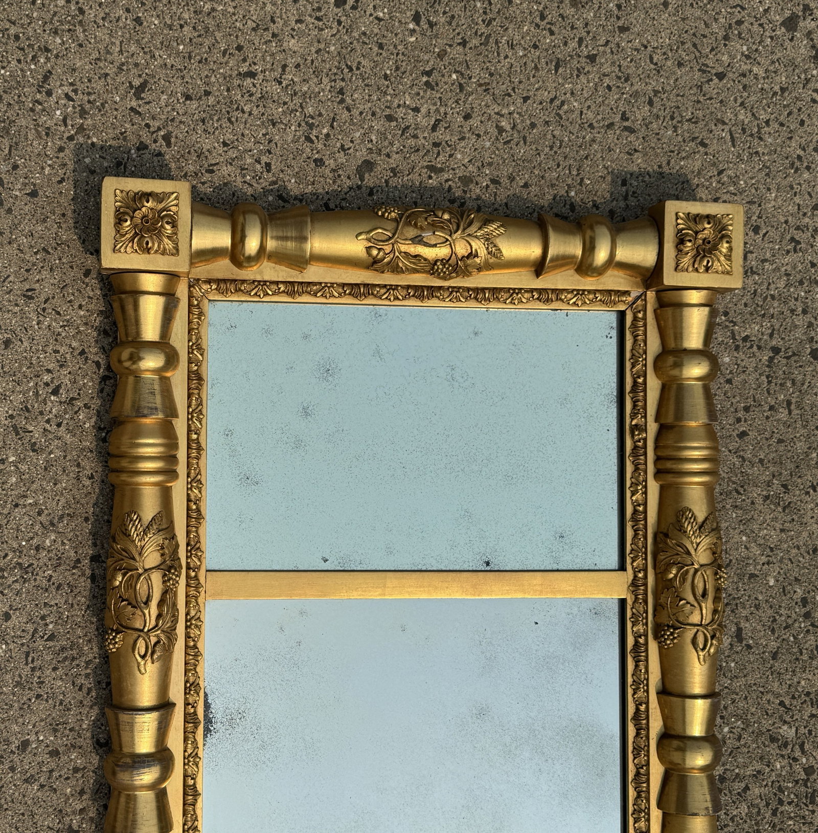 FEDERAL GILDED 2 PART MIRROR - 3