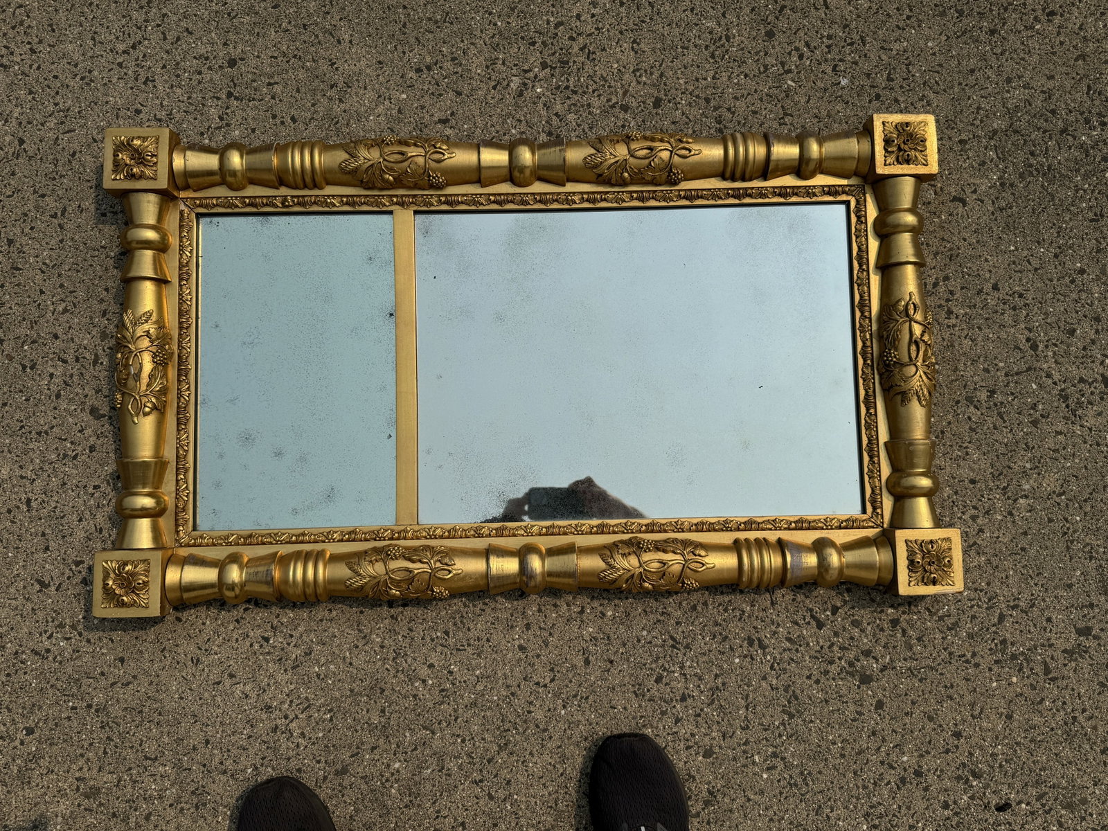 FEDERAL GILDED 2 PART MIRROR - 5