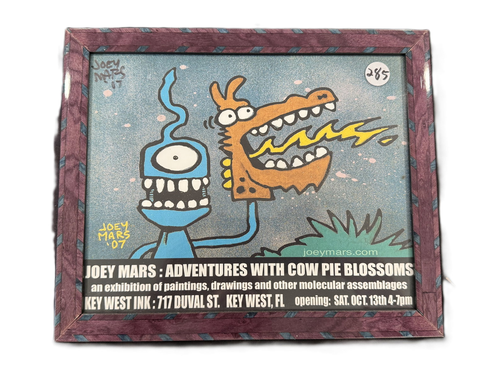 JOEY MARS 2007 CONCERT POSTER (1 of 3)