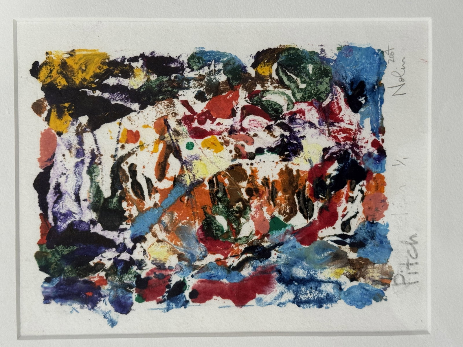 3 RAY NOLIN MONO PRINTS, 9.5" X 10" AND SMALLER - 2