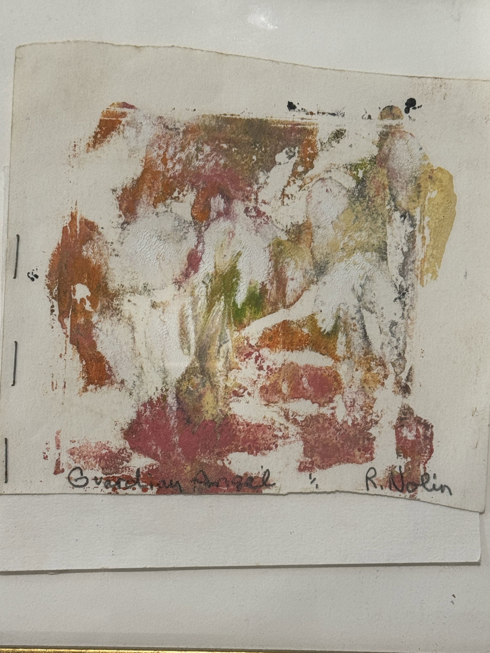 2 RAY NOLIN MONO PRINTS - 2
