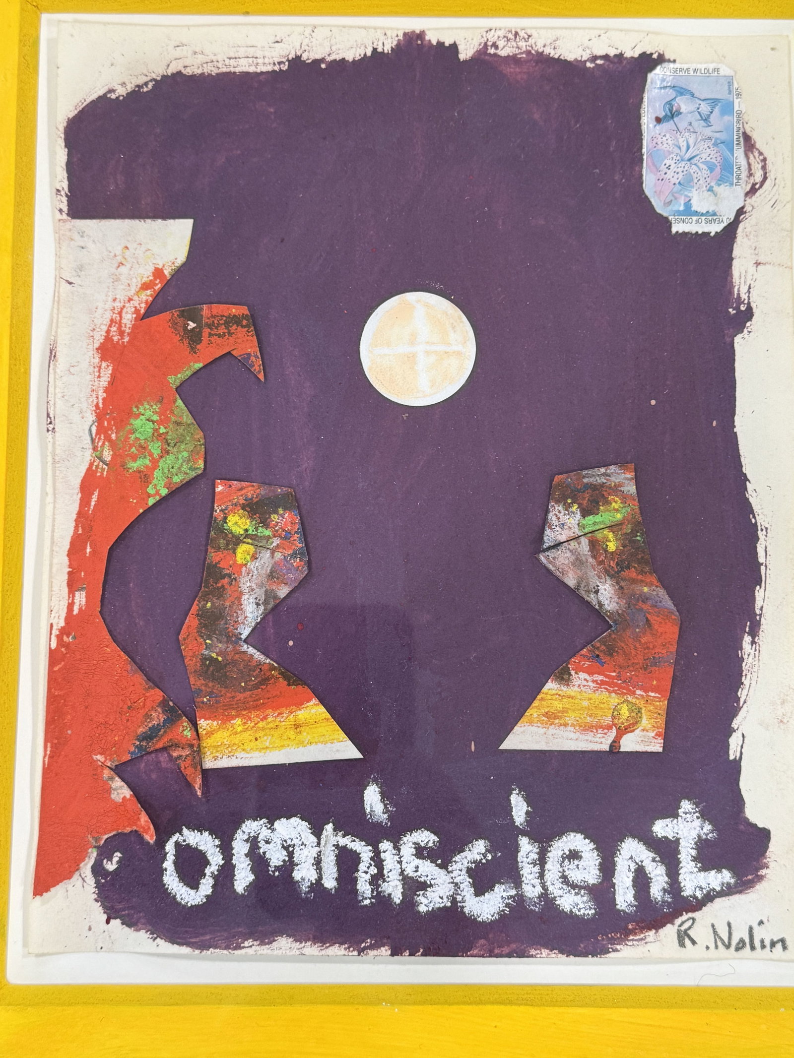 RAY NOLIN MIXED MEDIA 13"X15" - 2