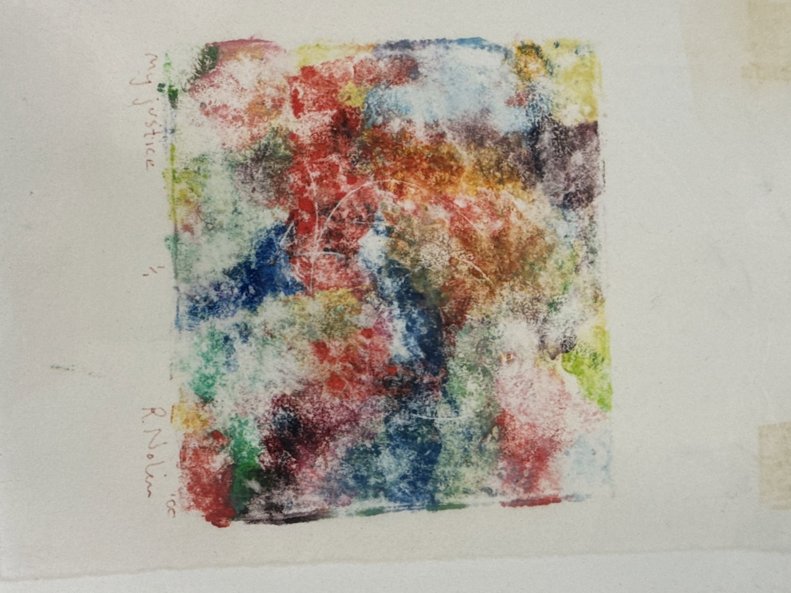 3 RAY NOLIN MONO PRINTS 11" X 9" AND SMALLER - 2