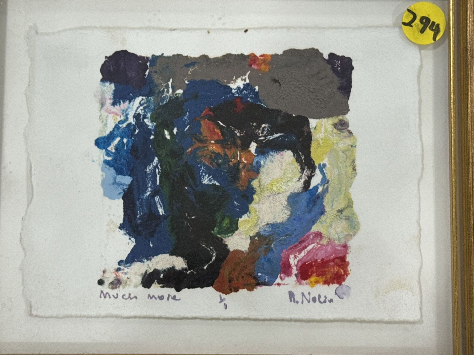 3 RAY NOLIN MONO PRINTS 11" X 9" AND SMALLER - 4