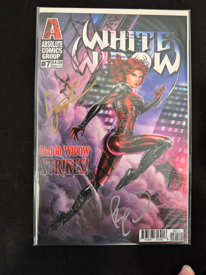 WHITE WIDOW #5 - 7 SIGNED - 4