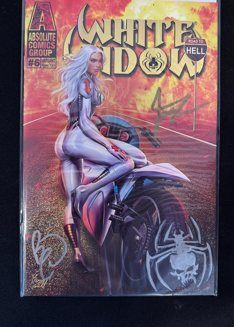 WHITE WIDOW #3, 5 AND 6 ALL SIGNED - 4
