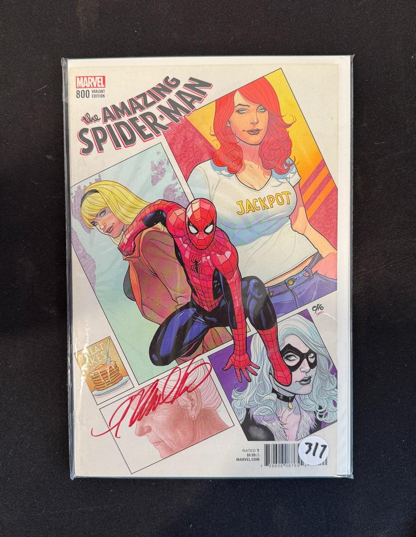 3 SIGNED SPIDERMAN COMIC BOOKS - 2