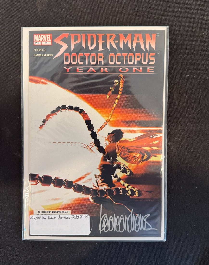 3 SIGNED SPIDERMAN COMIC BOOKS - 3